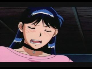 Kindaichi Shōnen no Jikenbo: Jigoku Yūen Satsujin Jiken (PlayStation) screenshot: Miyuki doesn't like what she's witnessing