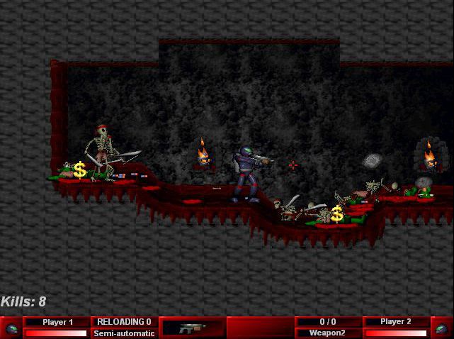 Jogos de Terror (Windows) screenshot: Darkwar II - Killing more and more