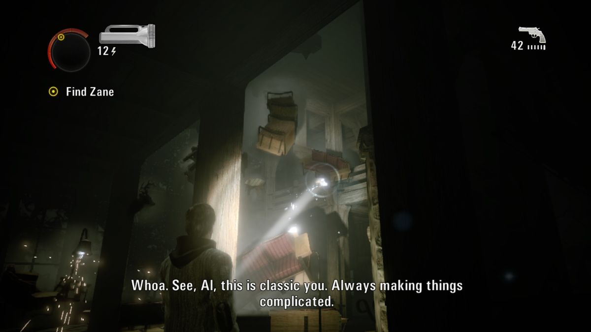 Alan Wake: The Writer (Xbox One) screenshot: Deja vu