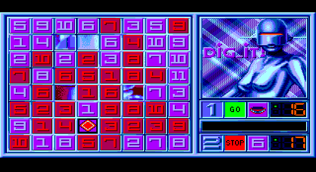 Blue Angel 69 (DOS) screenshot: In Game (EGA).