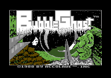 Bubble Ghost (Commodore 64) screenshot: Loading screen