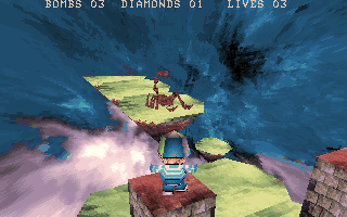 Tales from Heaven (Amiga) screenshot: Got the key!