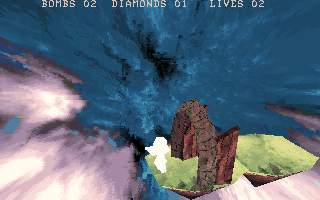 Tales from Heaven (Amiga) screenshot: Reached the exit!