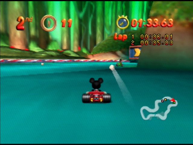 Screenshot Of Mickeys Speedway Usa Nintendo 64 2000 Mobygames