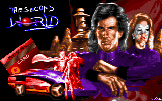 The Second World (DOS) screenshot: Title Screen (VGA).
