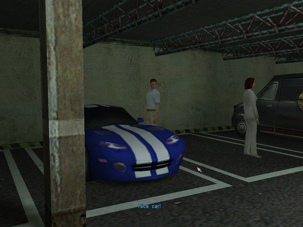 The Watchmaker (Windows) screenshot: Checking out the parking lot