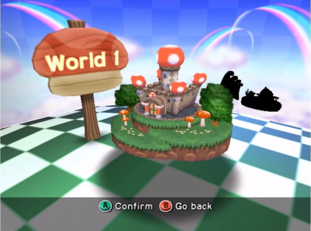 Dance Dance Revolution: Mario Mix (GameCube) screenshot: Level Select