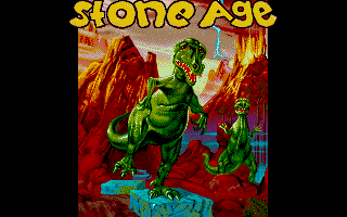 Stone Age (Atari ST) screenshot: Title screen
