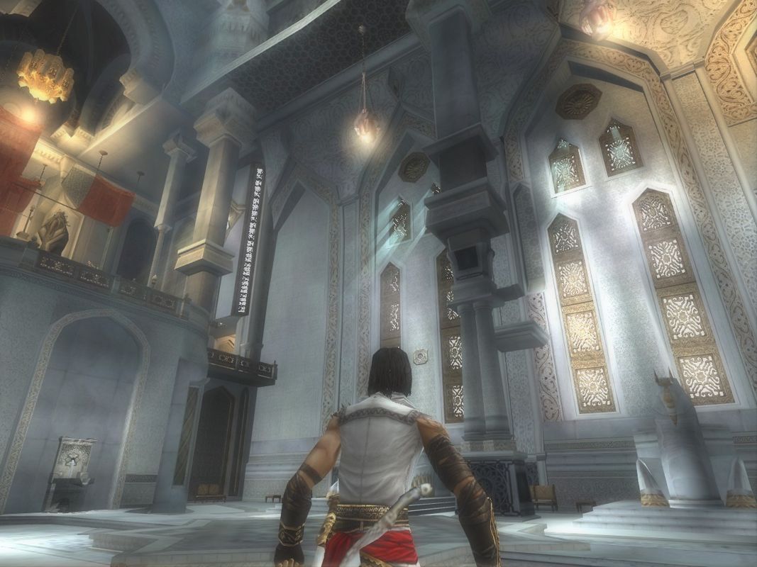 Prince of Persia: The Two Thrones (Windows) screenshot: The throne room.