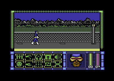 X-Men (Commodore 64) screenshot: Game start