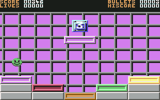 Ball Crazy (Commodore 64) screenshot: Level 2