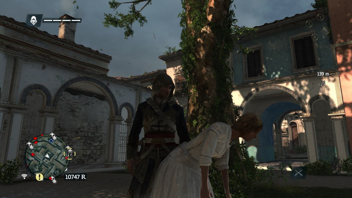 Assassin's Creed IV: Black Flag (Xbox One) screenshot: But my lady, we just met