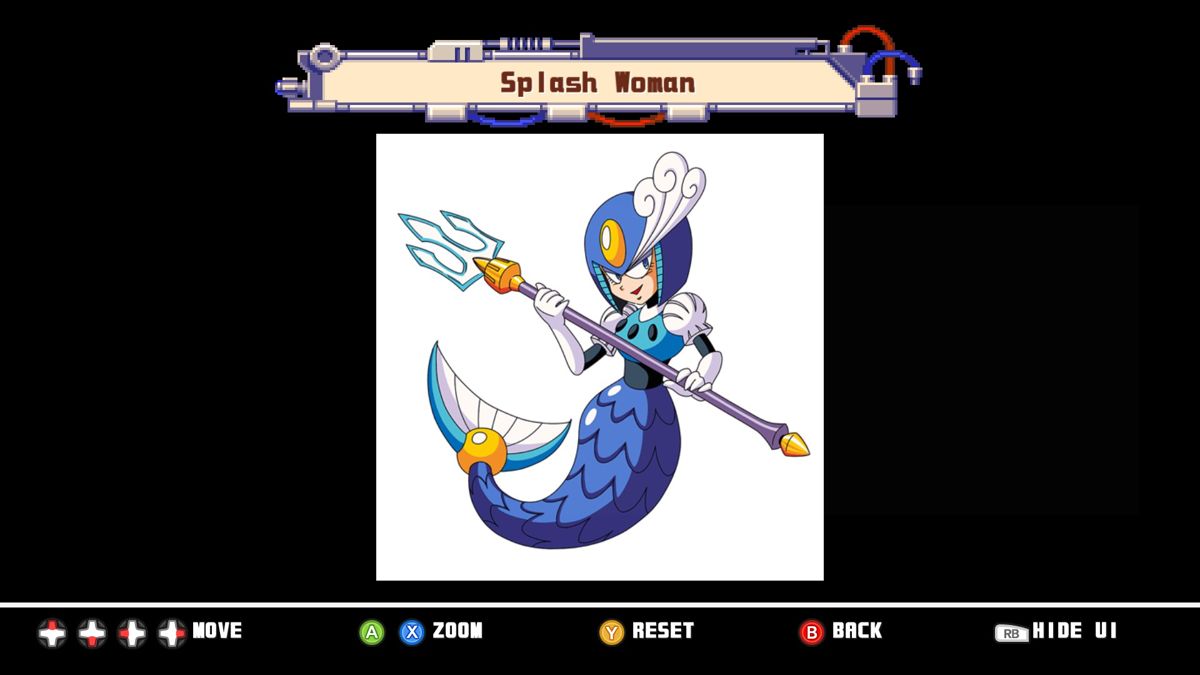 Mega Man: Legacy Collection 2 (Windows) screenshot: Splash Woman.