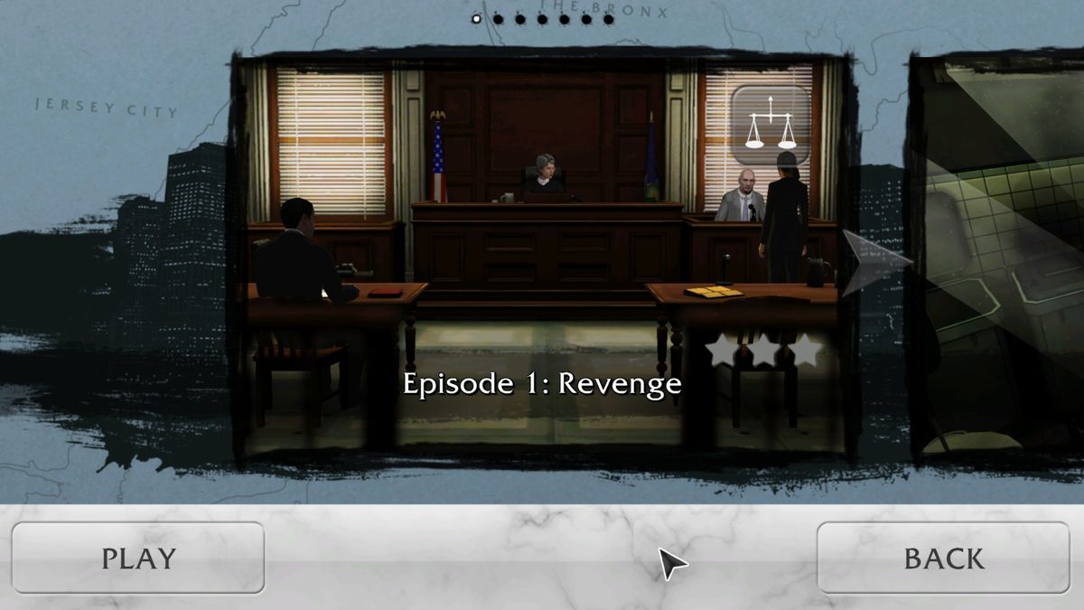 Law & Order: Legacies (Windows) screenshot: Episode 1 - Title screen