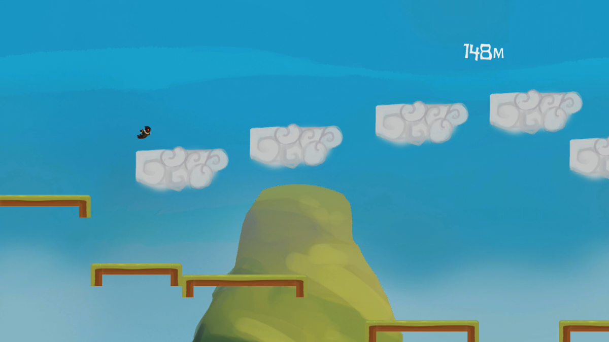Wushi (Xbox 360) screenshot: Still jumping (Trial version)