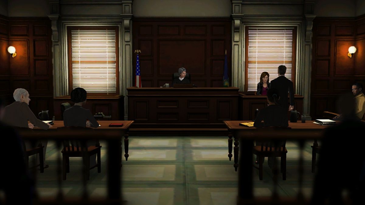 Law & Order: Legacies (Windows) screenshot: Episode 1 - The courtroom