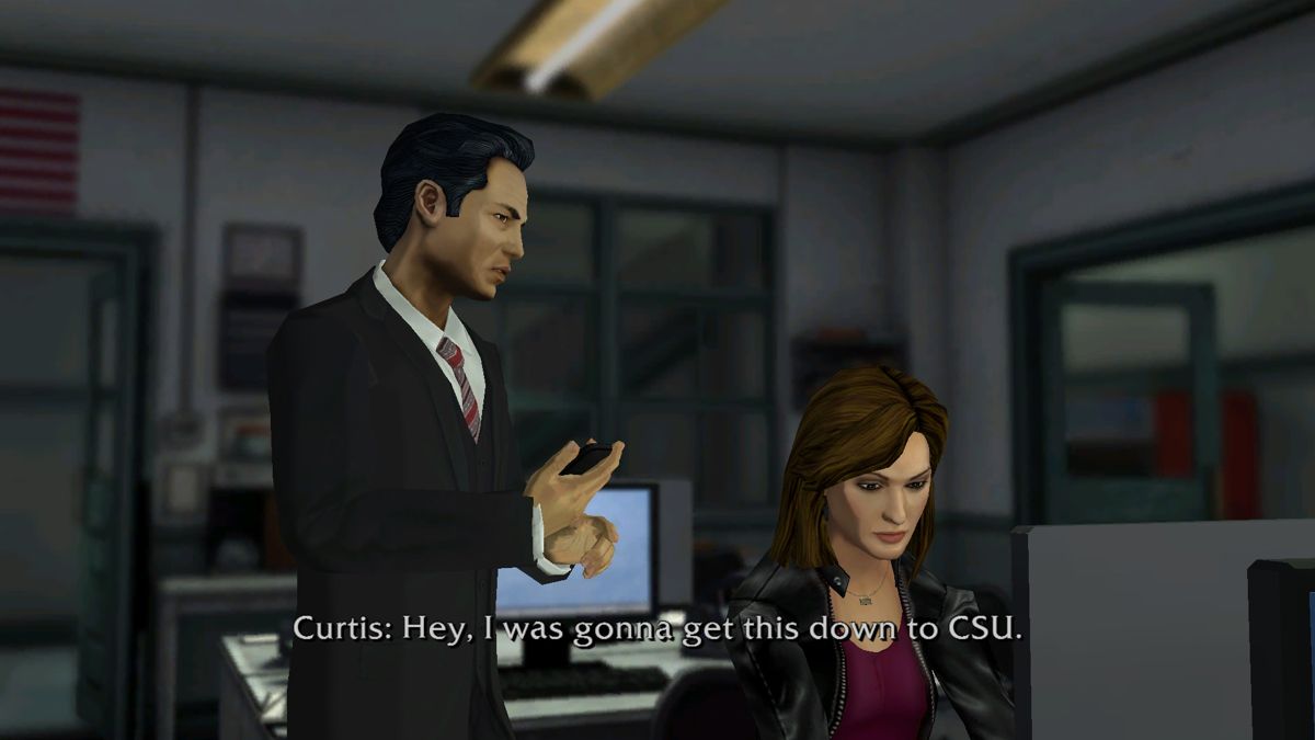 Law & Order: Legacies (Windows) screenshot: Episode 1 - Back at the precinct