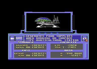 Overlord (Commodore 64) screenshot: Terraforming