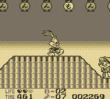 Tiny Toon Adventures 2: Montana's Movie Madness (Game Boy) screenshot: Samurai Level