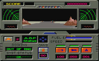 Xenocide (DOS) screenshot: Not much of a scenic route
