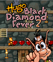 Hugo: Black Diamond Fever 2 (J2ME) screenshot: Title screen