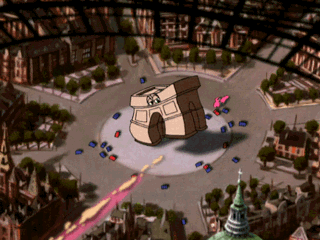 Ahlgrens Bilspelet (Windows) screenshot: 3rd race - loading screen