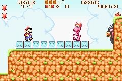Super Mario Advance (Game Boy Advance) screenshot: Boss!
