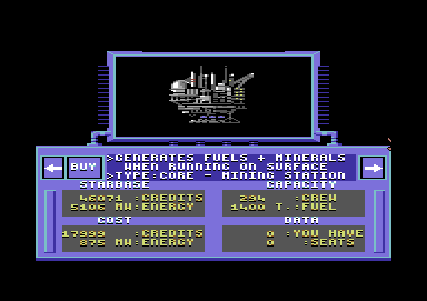 Overlord (Commodore 64) screenshot: A goods transport