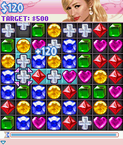 Paris Hilton's Diamond Quest (J2ME) screenshot: Time is Money game