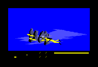 Maracaïbo (Amstrad CPC) screenshot: You are starting here with empty hands...your friend is in a cage...