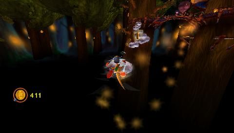 Kao Challengers (PSP) screenshot: Kao’s flying helmet