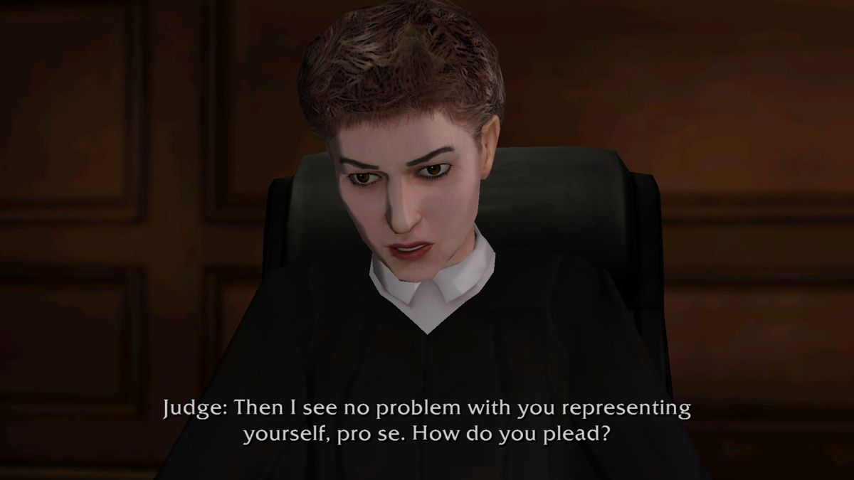 Law & Order: Legacies (Windows) screenshot: Episode 3 - The judge is letting this strange decision slide for now