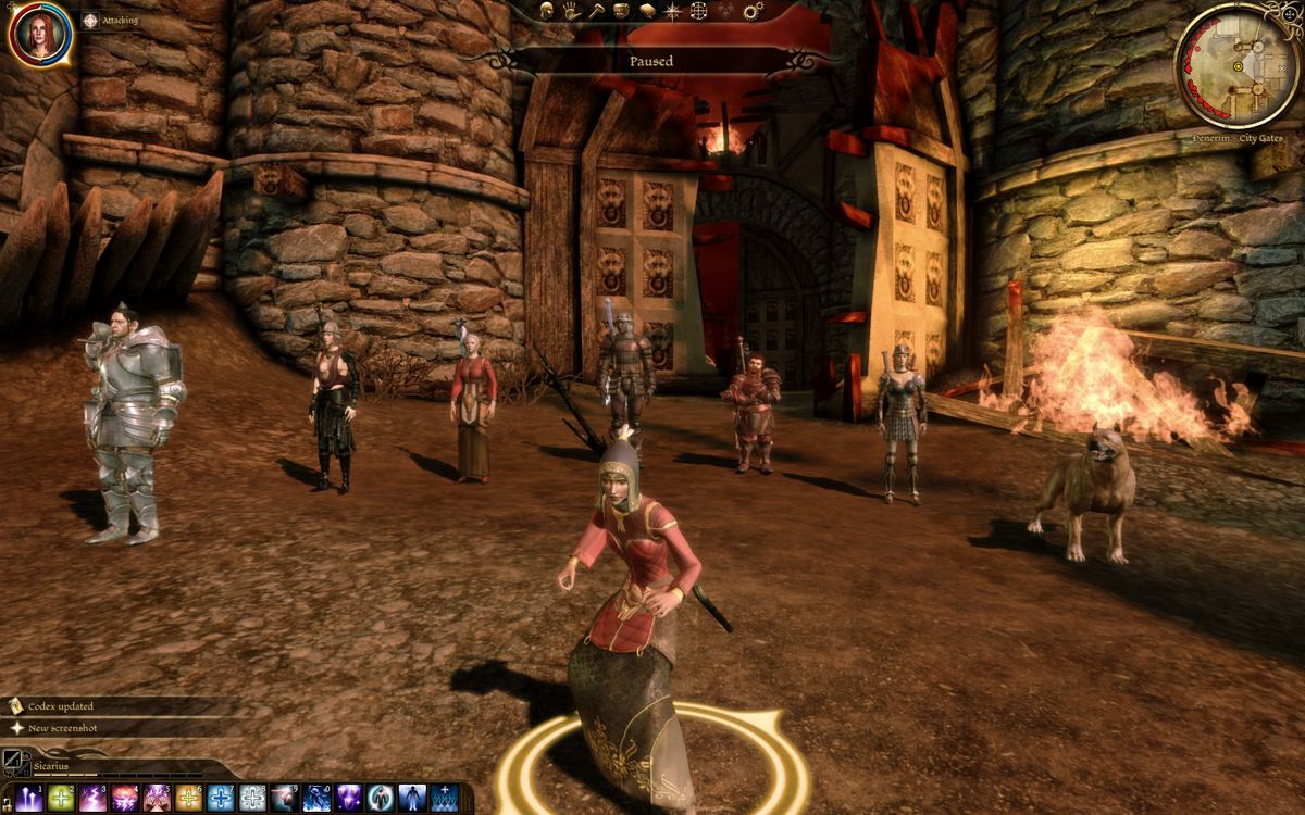 Dragon Age: Origins (Windows) screenshot: Another nice group picture