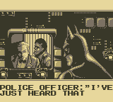 Batman: The Video Game (Game Boy) screenshot: In the Batcave...