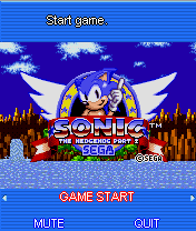 Mobile - Sonic the Hedgehog Part 1 & 2 - Sonic (240x320) - The