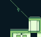 Elevator Action (Game Boy) screenshot: Entering a building