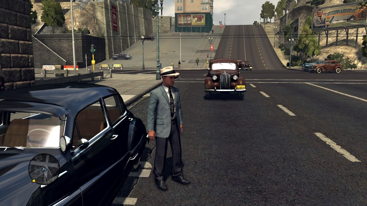 L.A. Noire: The Complete Edition (PlayStation 4) screenshot: <b>The Brotherick</b>: Front view of The Broderick suit