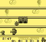 Tumble Pop (Game Boy) screenshot: Game Play