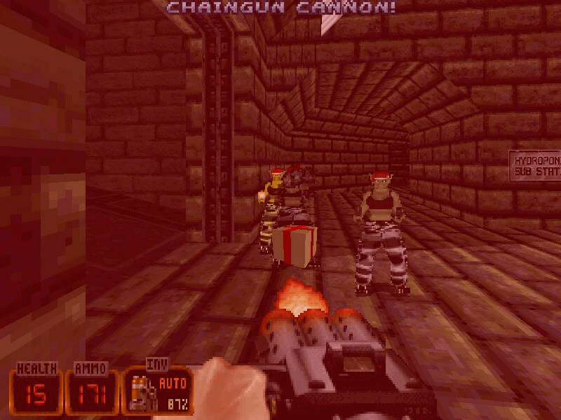 Duke: Nuclear Winter (DOS) screenshot: The Backdoor (Nuclear Winter L5)