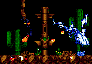 Daffy Duck in Hollywood (Genesis) screenshot: The boss
