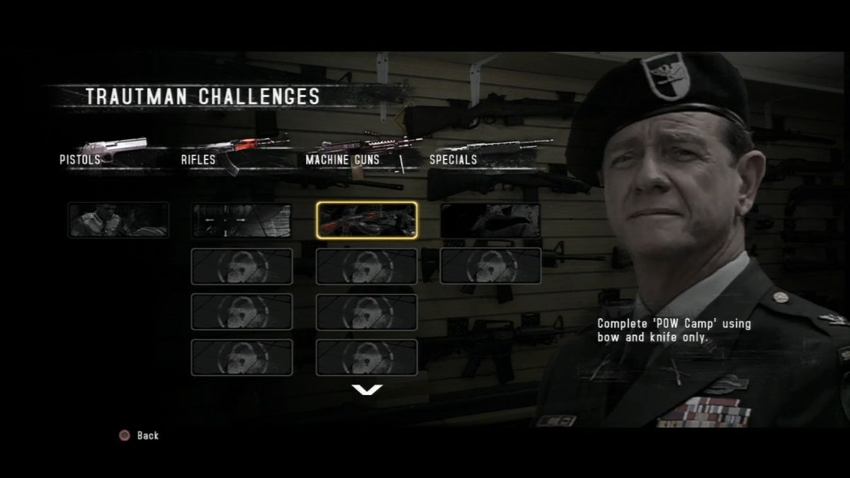 Rambo: The Video Game (PlayStation 3) screenshot: Trautman challenges