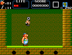 Astérix (SEGA Master System) screenshot: Your second boss...