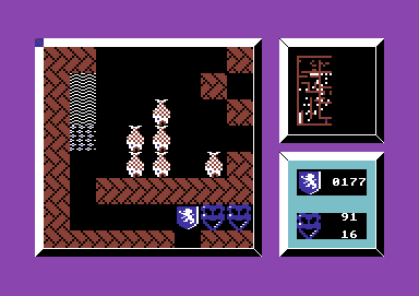 Xor (Commodore 64) screenshot: Moving along