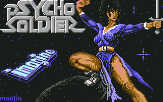 Psycho Soldier (Commodore 64) screenshot: Loading screen