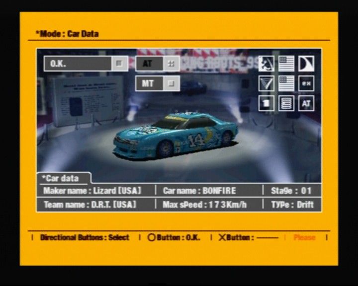 Screenshot of R4: Ridge Racer Type 4 (PlayStation, 1998) - MobyGames