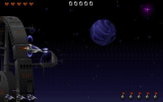 Dark Moon (DOS) screenshot: Alien planet