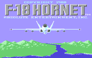 F-18 Hornet (1988) - MobyGames