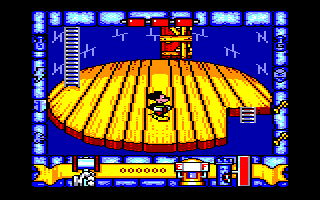Mickey Mouse: The Computer Game (Amstrad CPC) screenshot: Still quite