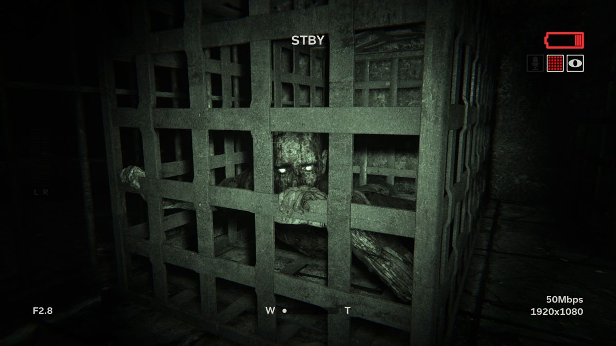 Outlast II (Windows) screenshot: Brother, can you spare a dime?