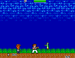 Kung Fu Kid (SEGA Master System) screenshot: Round 1